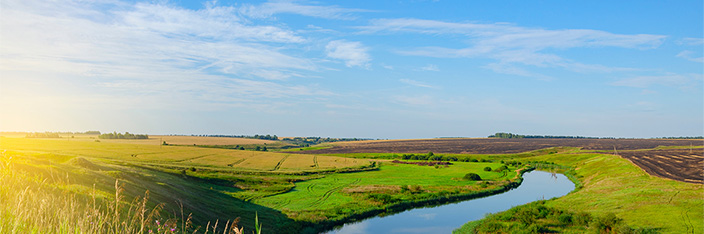 Flusslandschaft