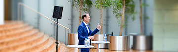 Andreas Brandstetter at the Annual General Meeting